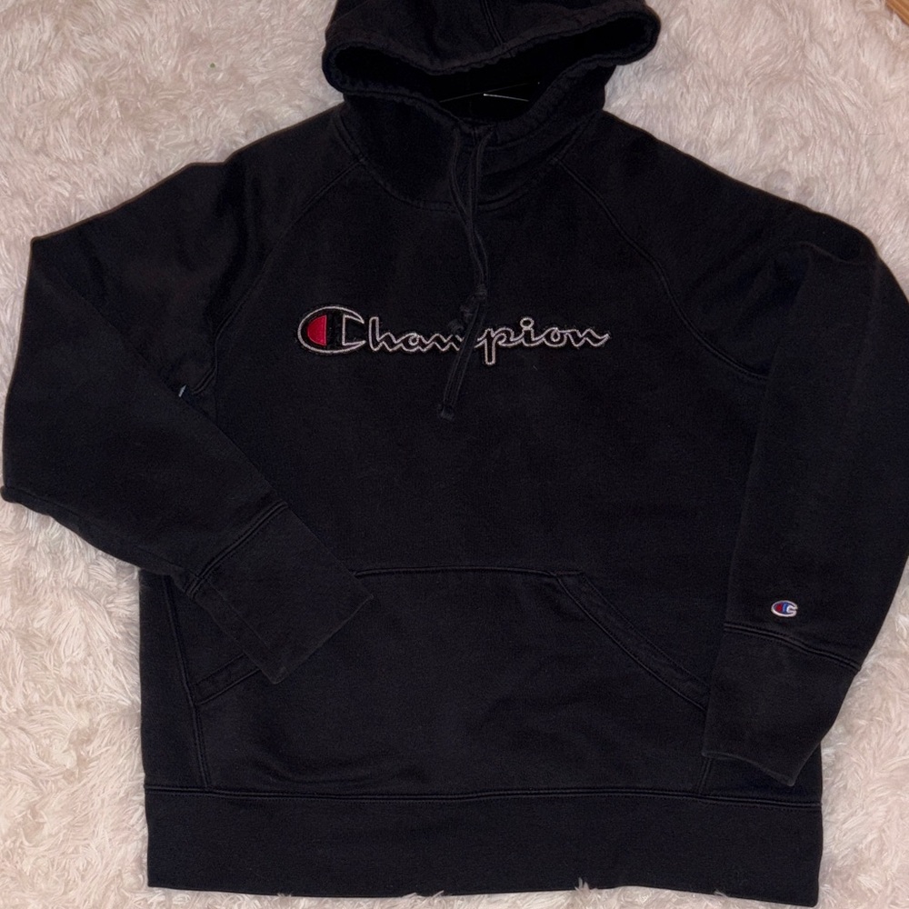 Champion Black Hoodie